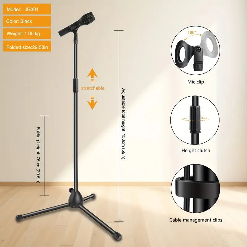 Support Michrophone Pro